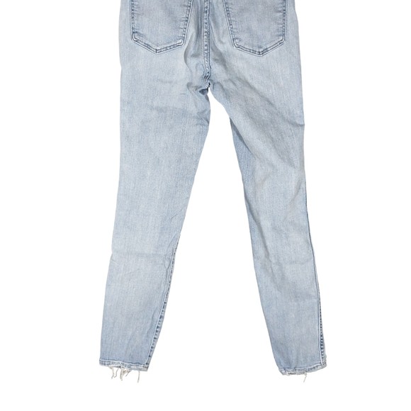 Madewell Light Blue Denim High Rise Skinny Jeans Women's Size 4 - Picture 6 of 10